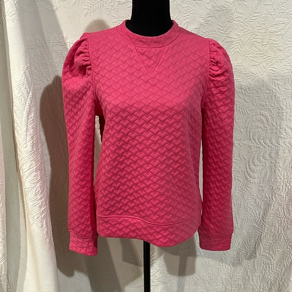 Fate Tops - Fate embossed puff long‎ sleeve sweater, size small, NWT